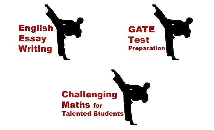 Maths tutoring, English tutoring, GATE test preparation, Essay writing