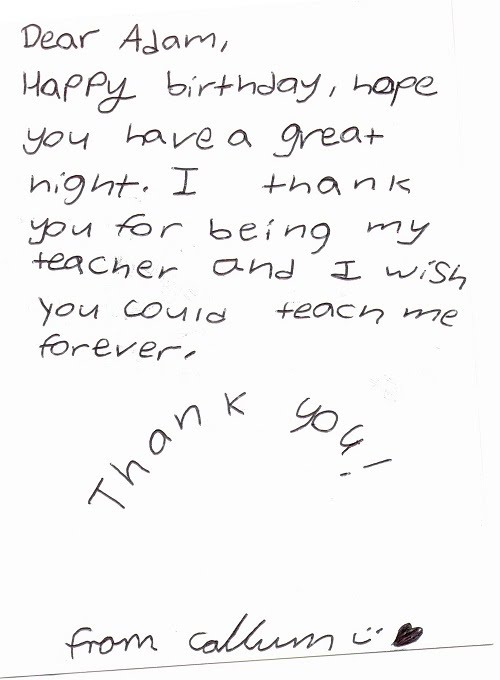 Student Expressing Appreciation and Thank-you Towards Tutoring Classes